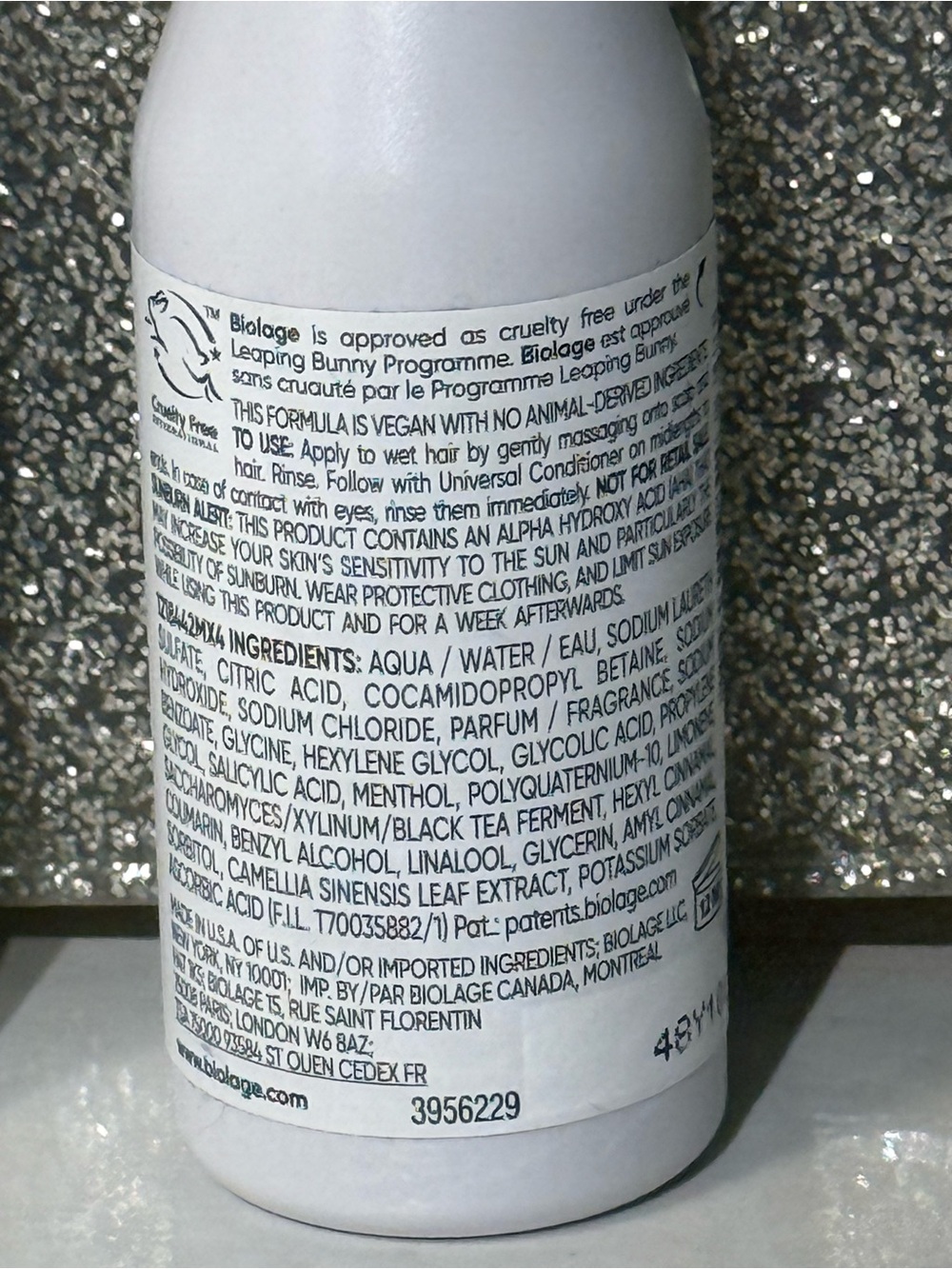 5 for $25 item πΊ Mini Travel Size Biolage Scalp Sync Clarifying Shampoo x2 - Picture 3 of 3